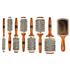 Head Jog Ceramic Wooden Radial Brush