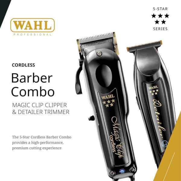 Wahl Cordless Barber Combo | Magic Clip & Detailer