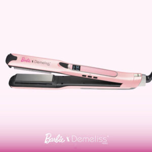 Demeliss Barbie Titanium ψηφιακή πρέσα μαλλιών με ατμό