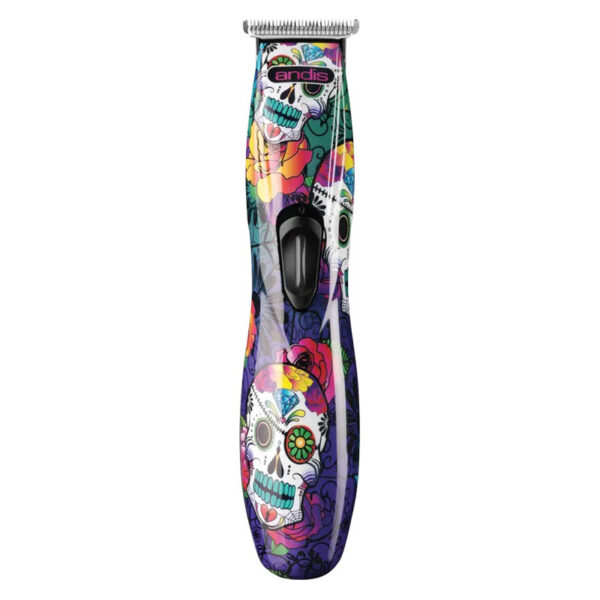 Andis Slimline Pro Li T-Blade Trimmer Sugar Skull Design