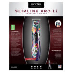 Andis Slimline Pro Li T-Blade Trimmer Sugar Skull Design