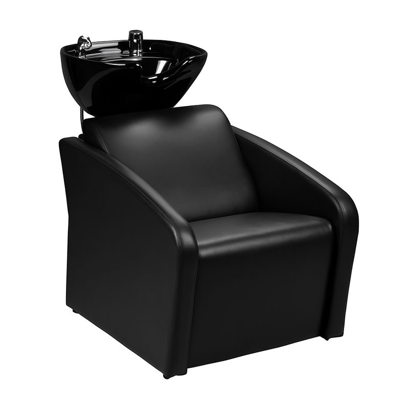 Λουτήρας κομμωτηρίου Aero Wash με μαύρη πορσελάνη