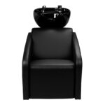 Λουτήρας κομμωτηρίου Aero Wash με μαύρη πορσελάνη